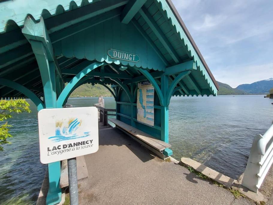 Charmant Et Spacieux Appartement A Quelques Pas Du Lac Duingt Extérieur photo