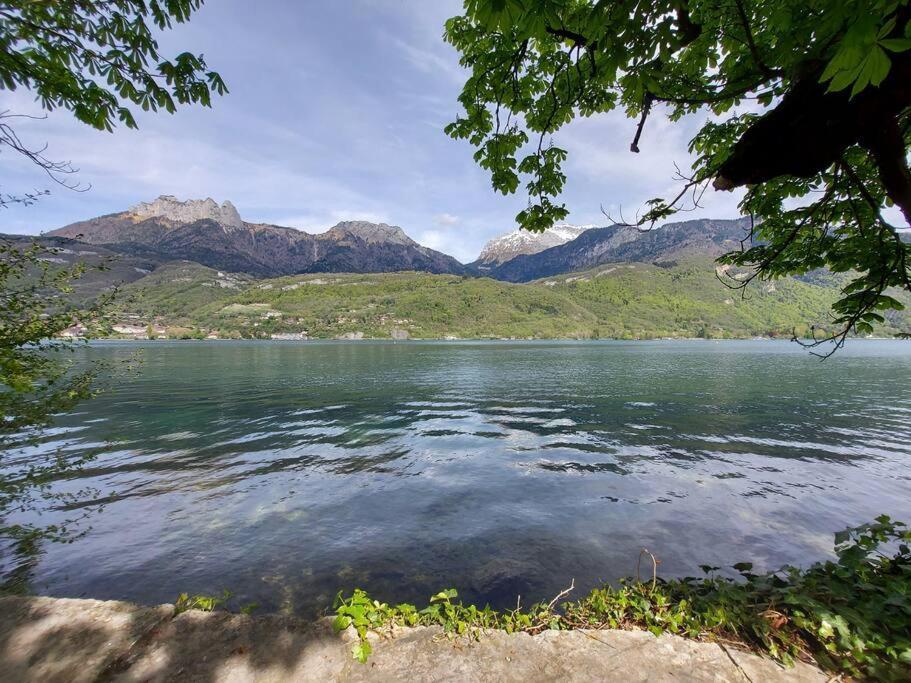 Charmant Et Spacieux Appartement A Quelques Pas Du Lac Duingt Extérieur photo